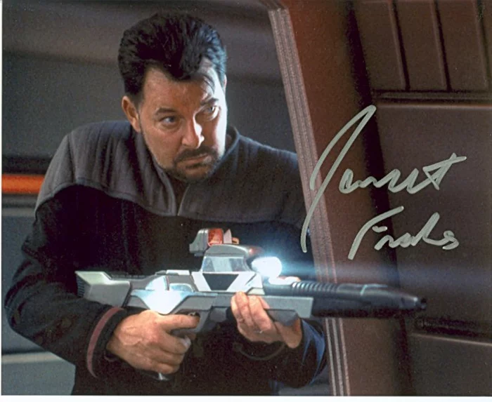 Jonathan Frakes autograph