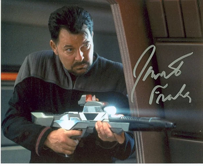 Jonathan Frakes autograph