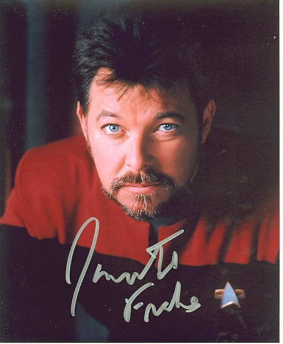 Jonathan Frakes autograph
