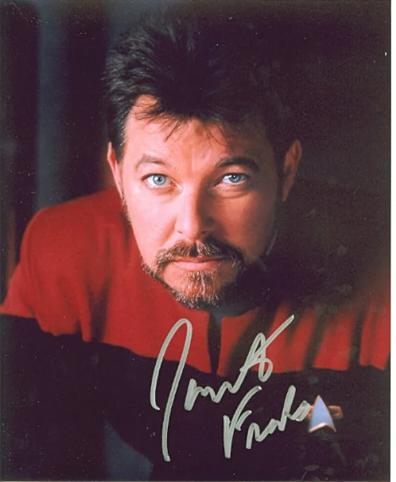 Jonathan Frakes autograph