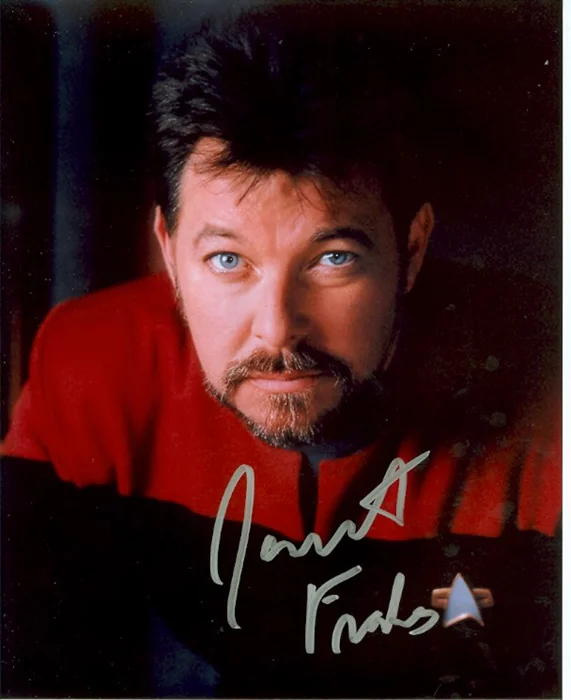 Jonathan Frakes autograph