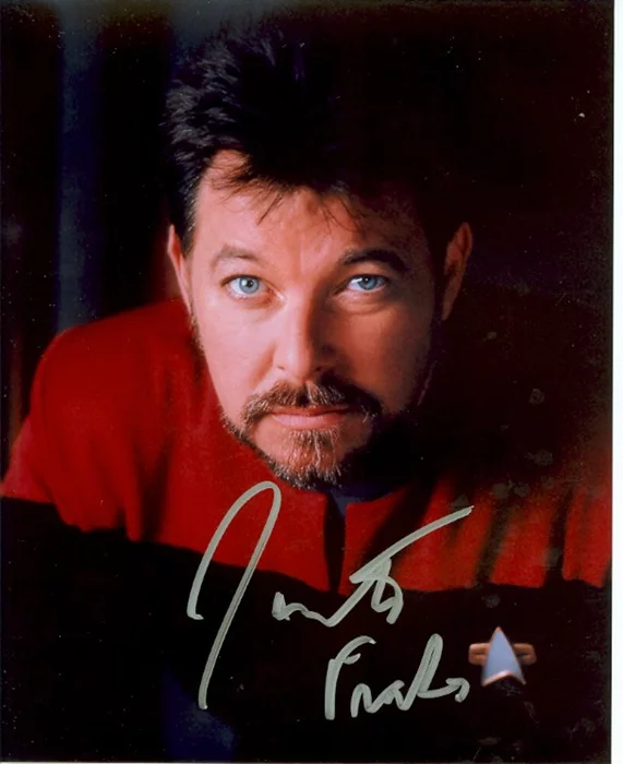Jonathan Frakes autograph
