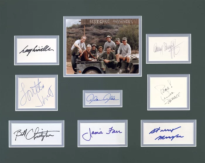 M*A*S*H autograph