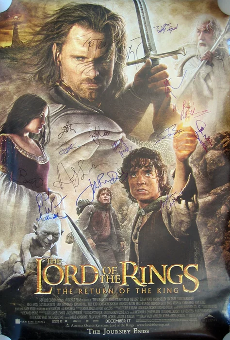 Lord of The Rings: The Return of The King autograph
