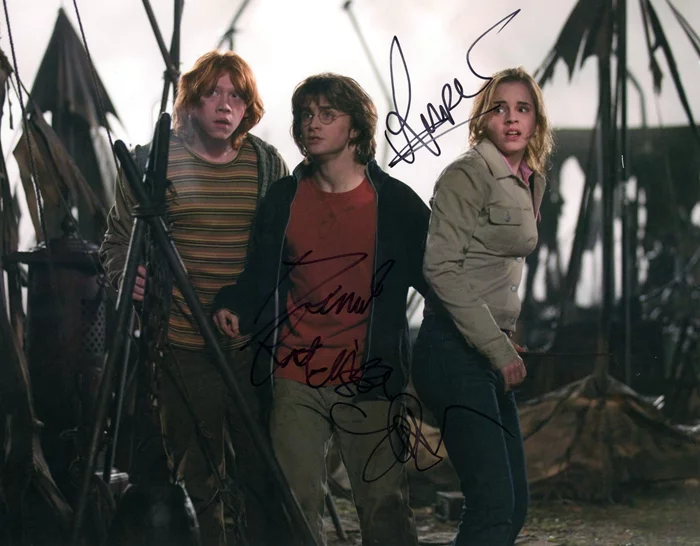 Harry Potter & The Goblet of Fire autograph