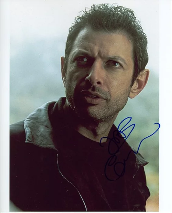 Jeff Goldblum autograph