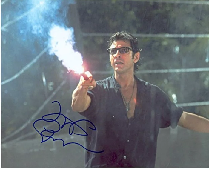 Jeff Goldblum autograph