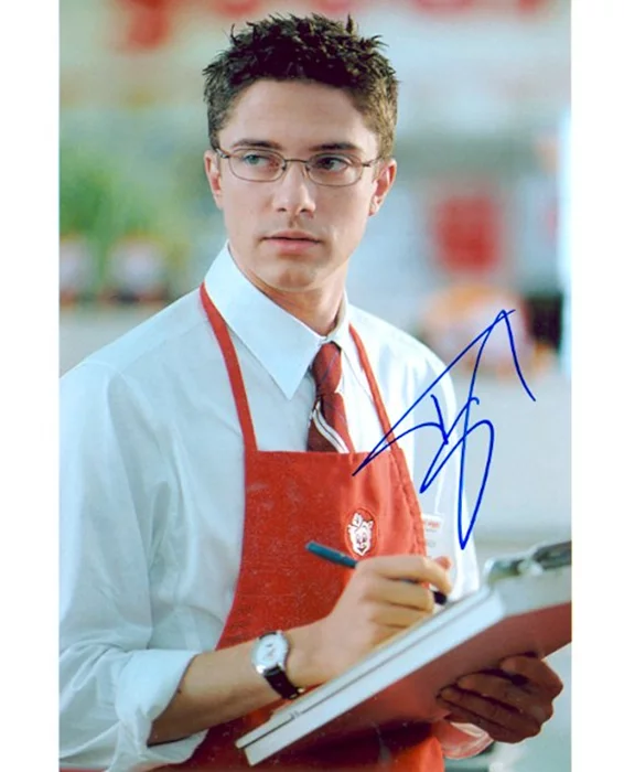 Topher Grace autograph