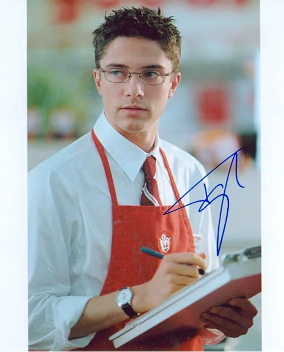 Topher Grace autograph