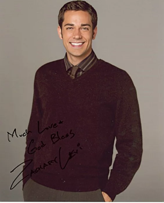 Zachary Levi autograph
