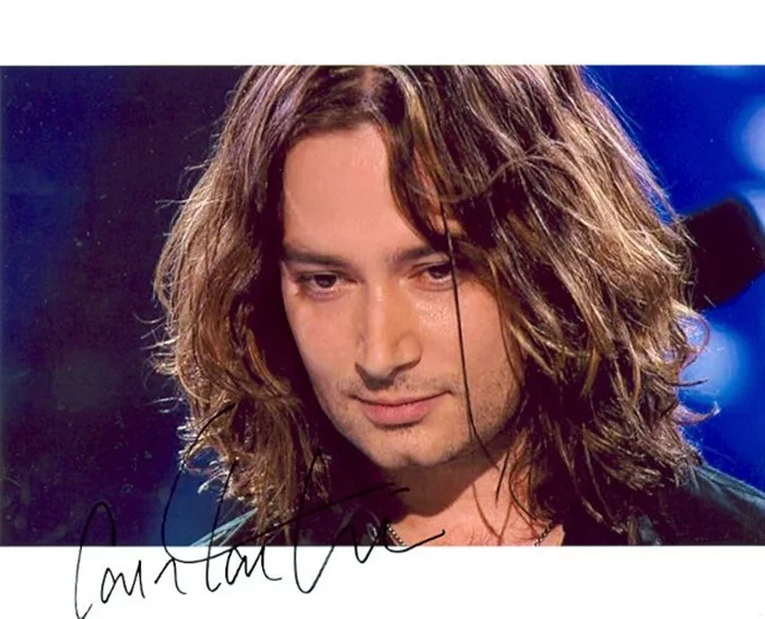 Constantine Maroulis autograph