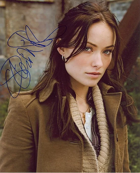 Olivia Wilde autograph