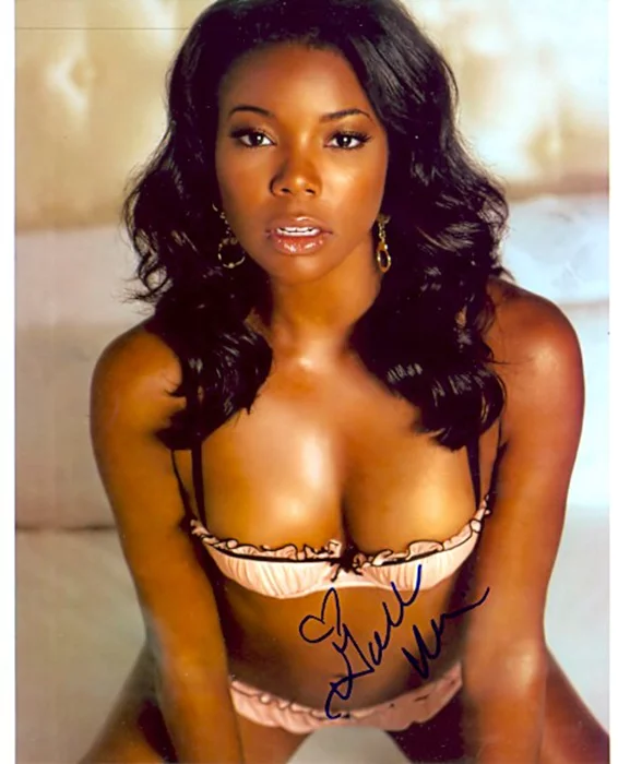 Gabrielle Union autograph