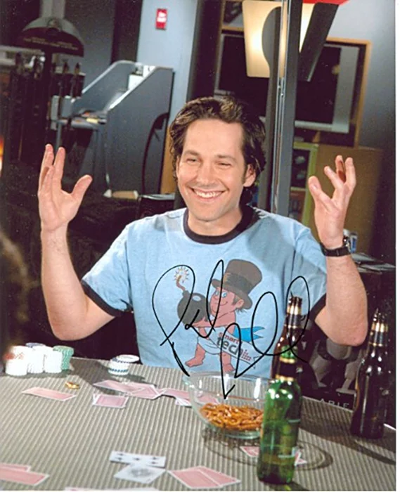 Paul Rudd autograph