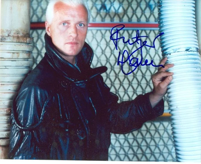 Rutger Hauer autograph