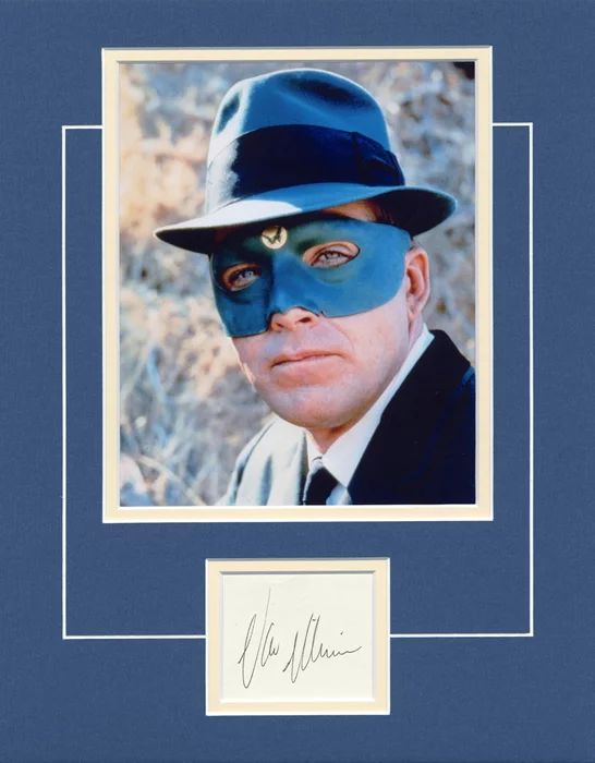 Van Williams as The Green Hornet autograph