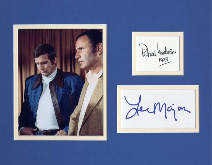 The Six Million Dollar Man autograph