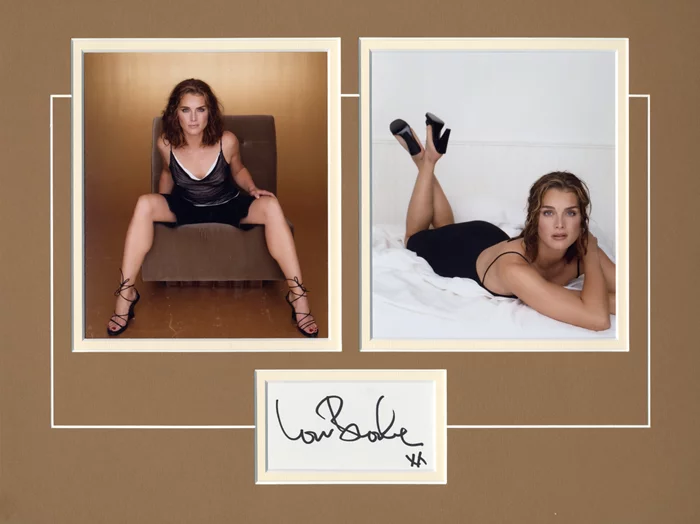 Brooke Shields autograph