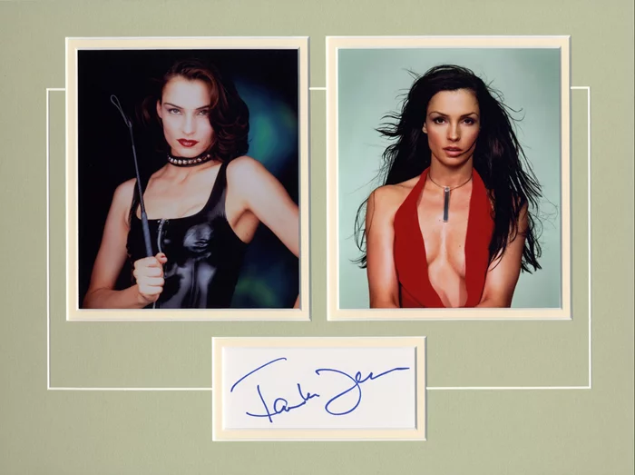 Famke Janssen autograph