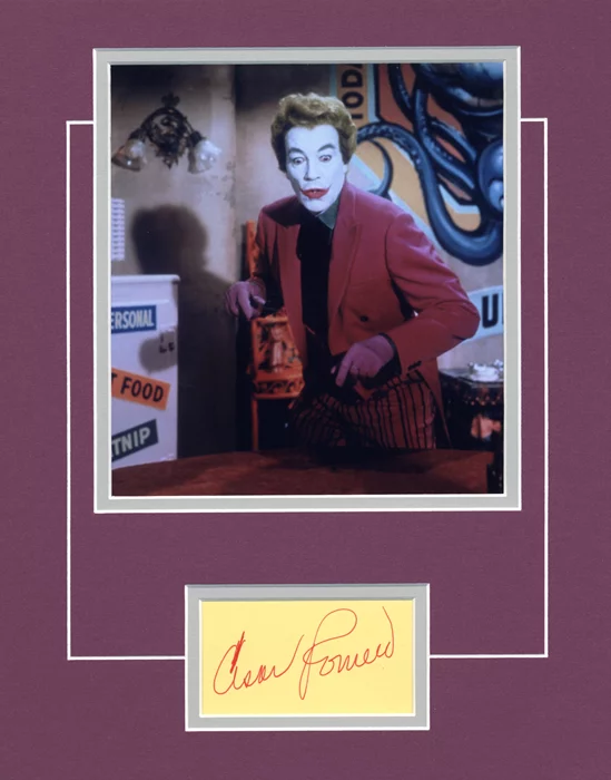 Cesar Romero autograph