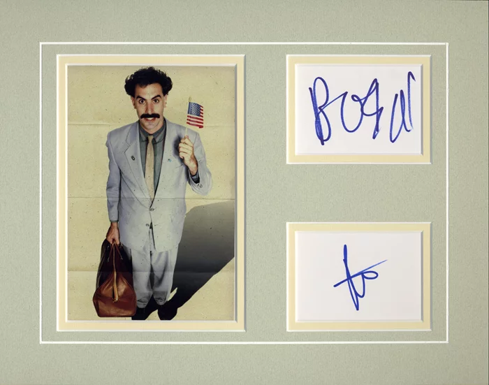 Borat autograph