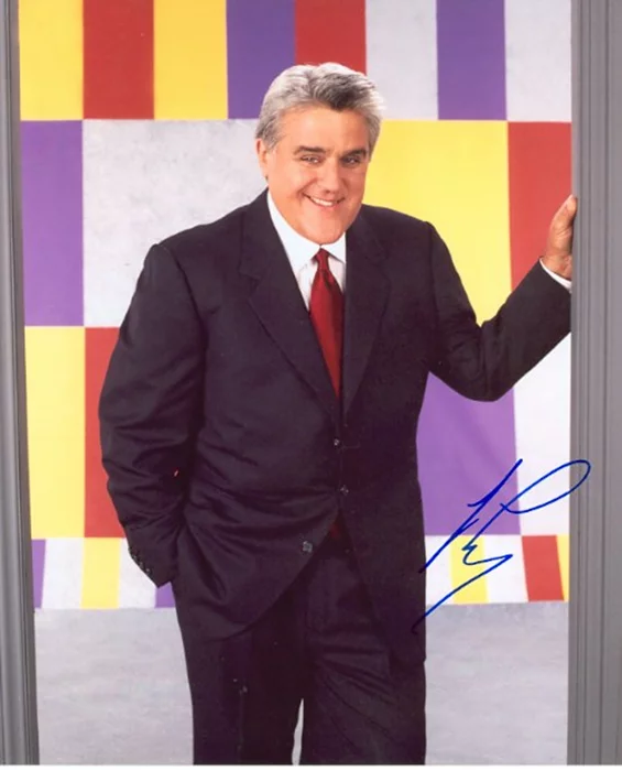 Jay Leno autograph