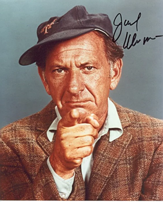 Jack Klugman autograph