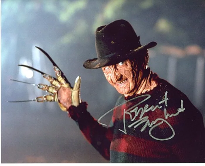 Robert Englund autograph