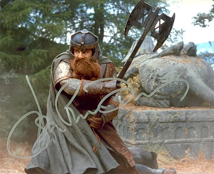 John Rhys-Davies autograph