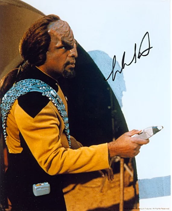 Michael Dorn autograph