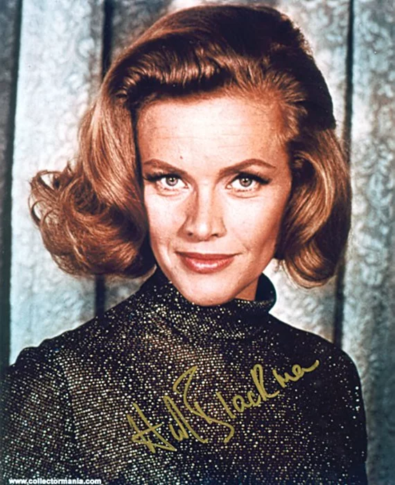 Honor Blackman autograph