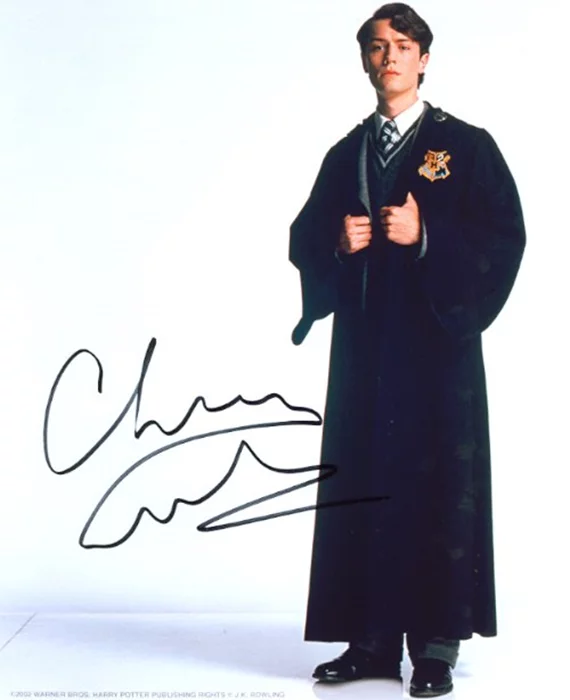 Christian Coulson autograph
