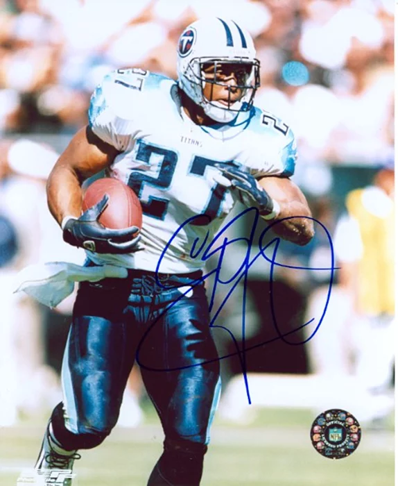 Eddie George autograph