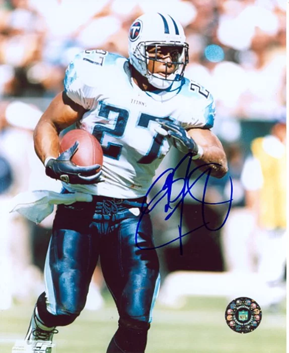 Eddie George autograph
