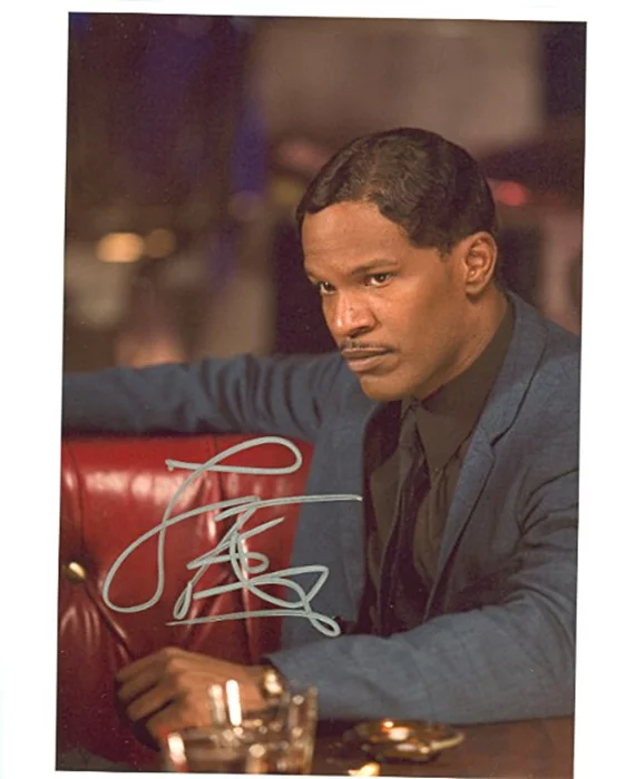 Jamie Foxx autograph