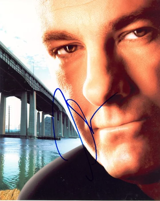 James Gandolfini autograph