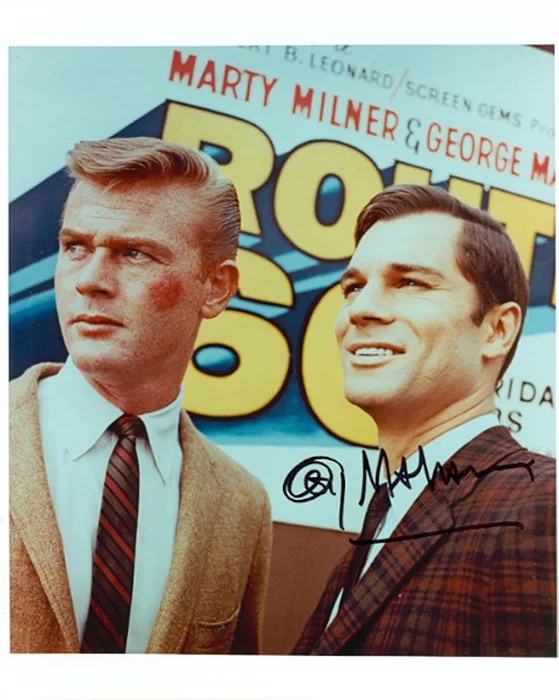 George Maharis autograph