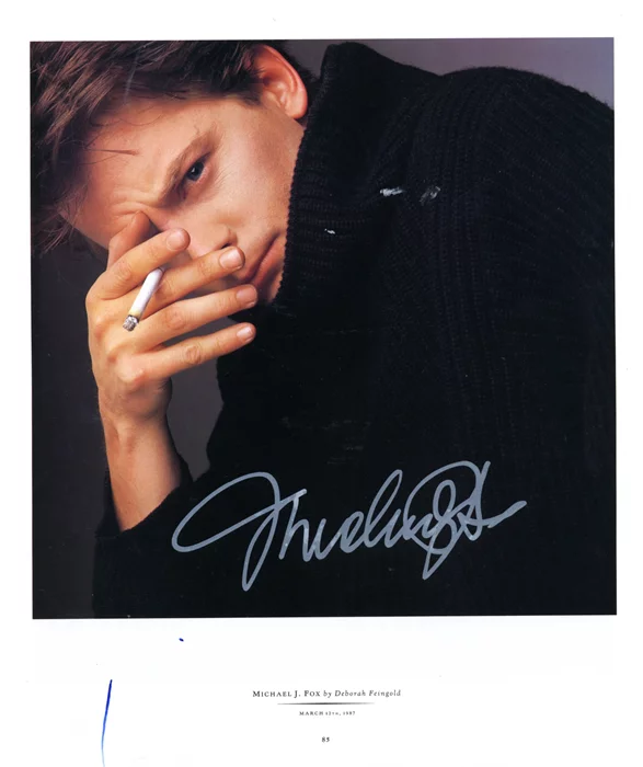 Michael J. Fox autograph