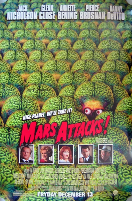 Mars Attacks! autograph