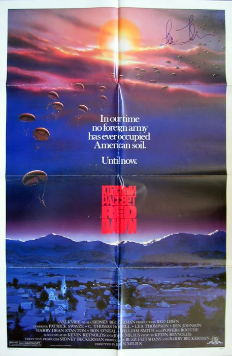 Red Dawn autograph