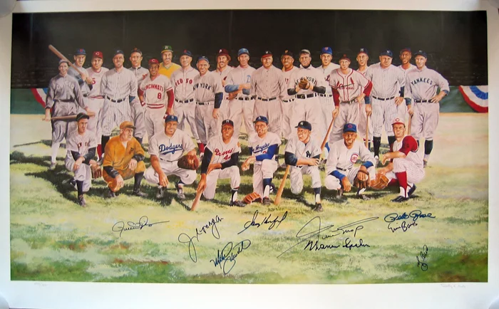 Baseball Hall Of Fame  autograph