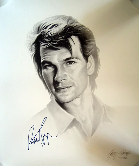 Patrick Swayze autograph