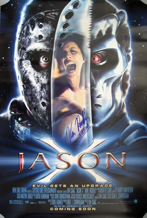 Jason X autograph