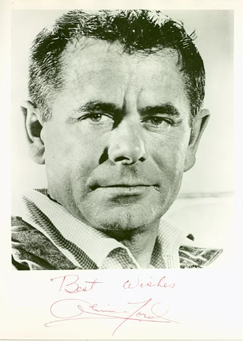 Glenn Ford autograph