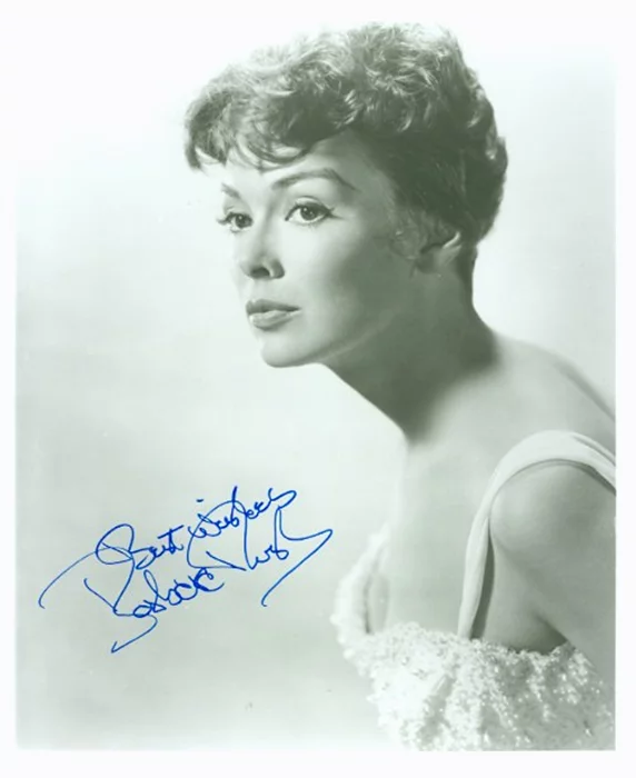 Barbara Rush autograph