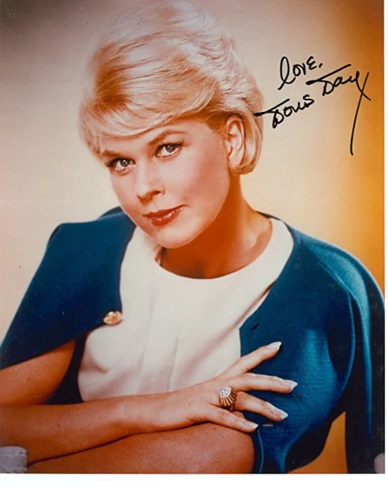 Doris Day autograph