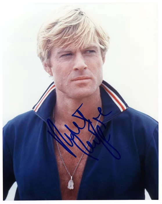 Robert Redford autograph
