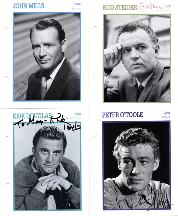 Actor Signed Atlas Cards autograph