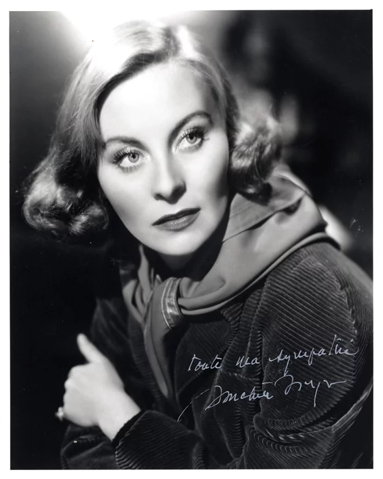 Michele Morgan autograph