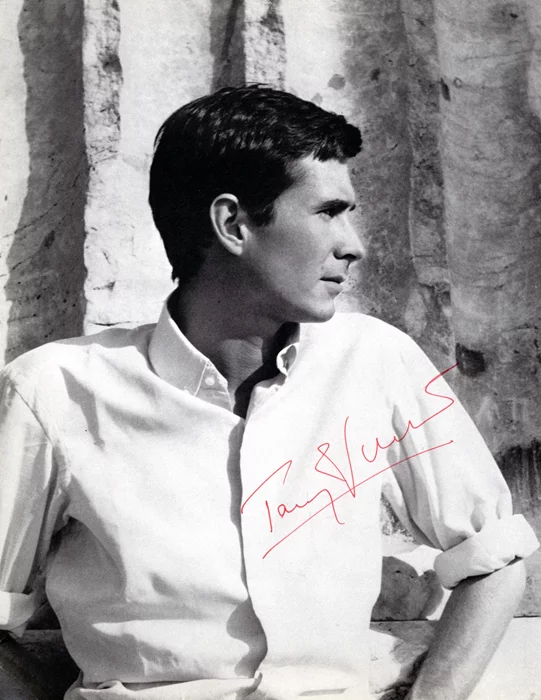 Anthony Perkins autograph